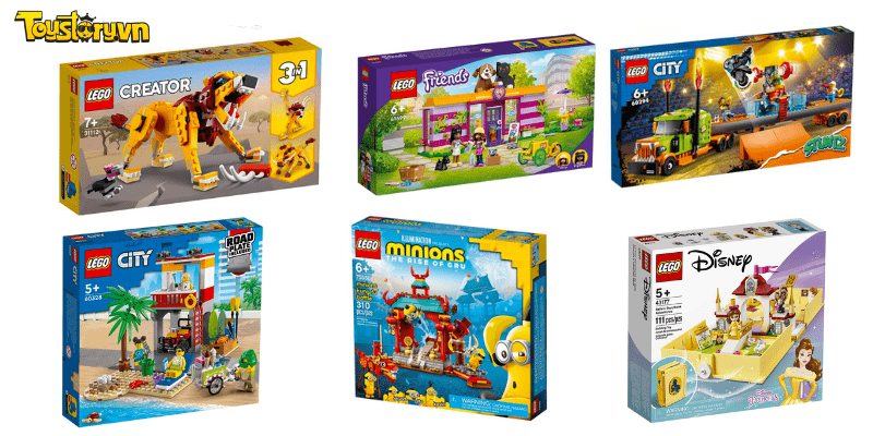 Một số mẫu Lego
