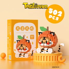 Đồ chơi lắp ráp Brick Chú Hổ Quả Cam và Quả Lê LEGO102