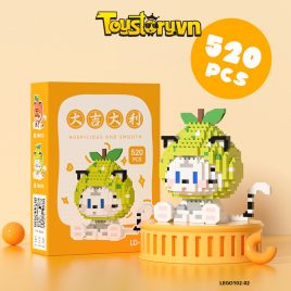 Đồ chơi lắp ráp Brick Chú Hổ Quả Cam và Quả Lê LEGO102
