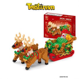 Đồ chơi lắp ráp Micro Brick Ông già Noel LEGO105