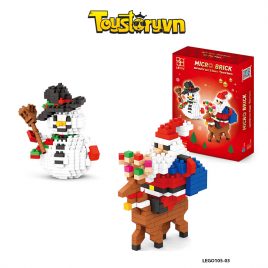 Đồ chơi lắp ráp Micro Brick Ông già Noel LEGO105