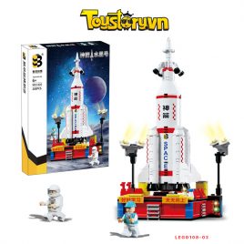 Đồ chơi Lắp Ráp Tàu Vũ Trụ, Tên Lửa, Vệ Tinh cho bé 6 tuổi LEGO108