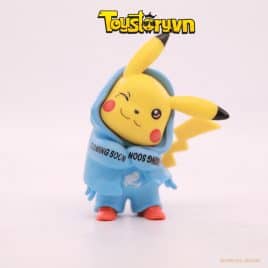 Mô hình Pokemon Pikachu mặc áo khoác MHPK102 xdcms
