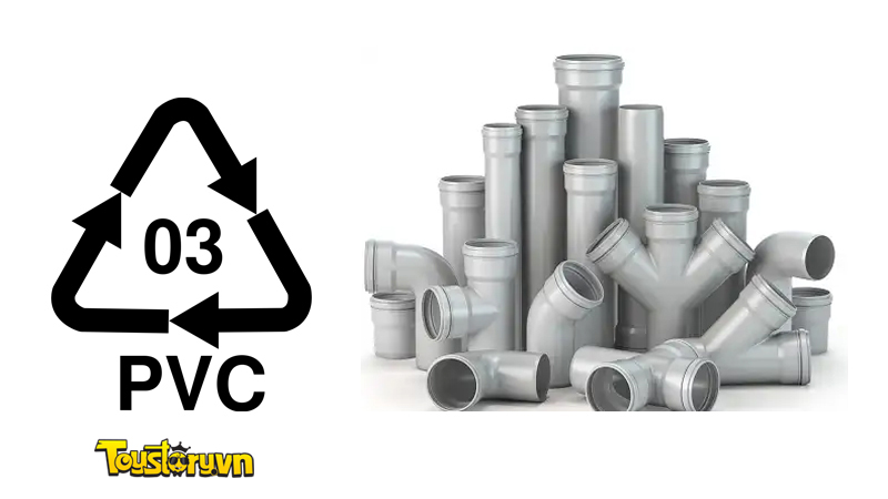Nhóm nhựa số 3 – PVC hay 3V