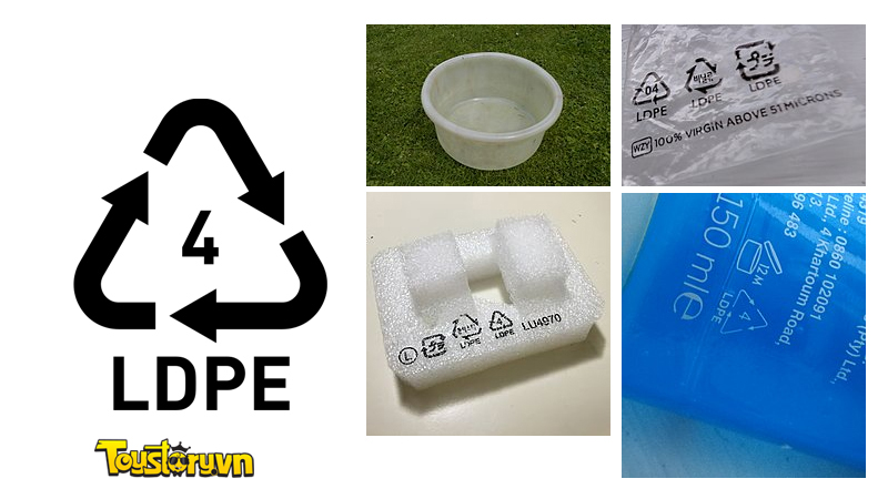 Nhóm nhựa số 4 – LDPE