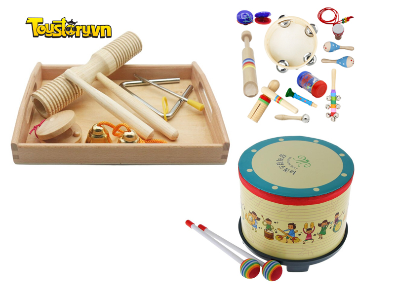 Đồ chơi âm nhạc, Nhạc cụ cho bé