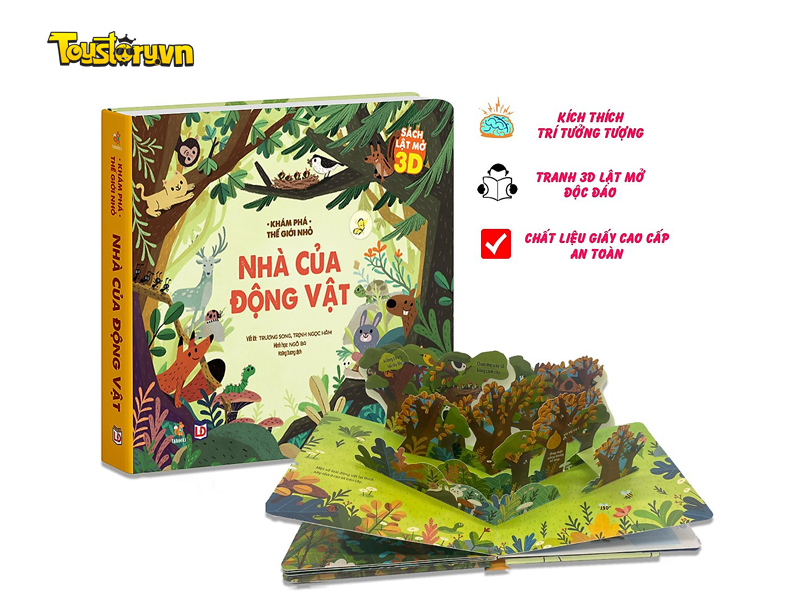 Sách tương tác lật mở (flip the flap)