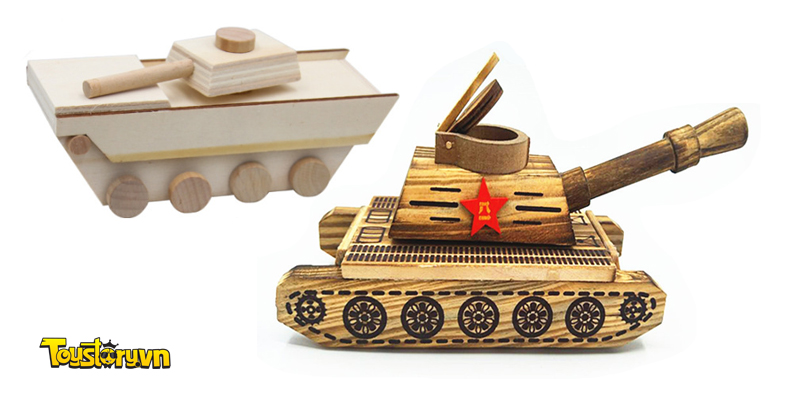 Xe tăng bằng gỗ