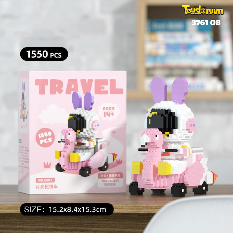 Lego Phi Hành Gia Lái Xe (3761 08)