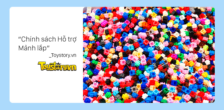 Chính sách hỗ trợ mảnh lắp