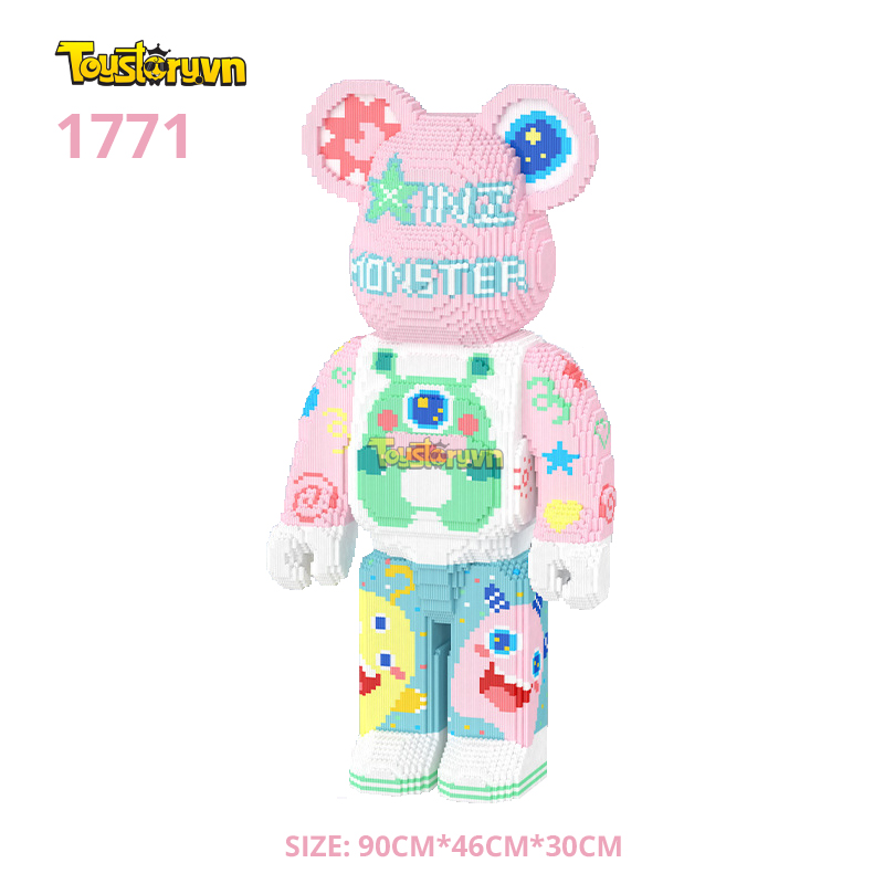 Lego Bearbrick Monster XINZ 1771 90cm