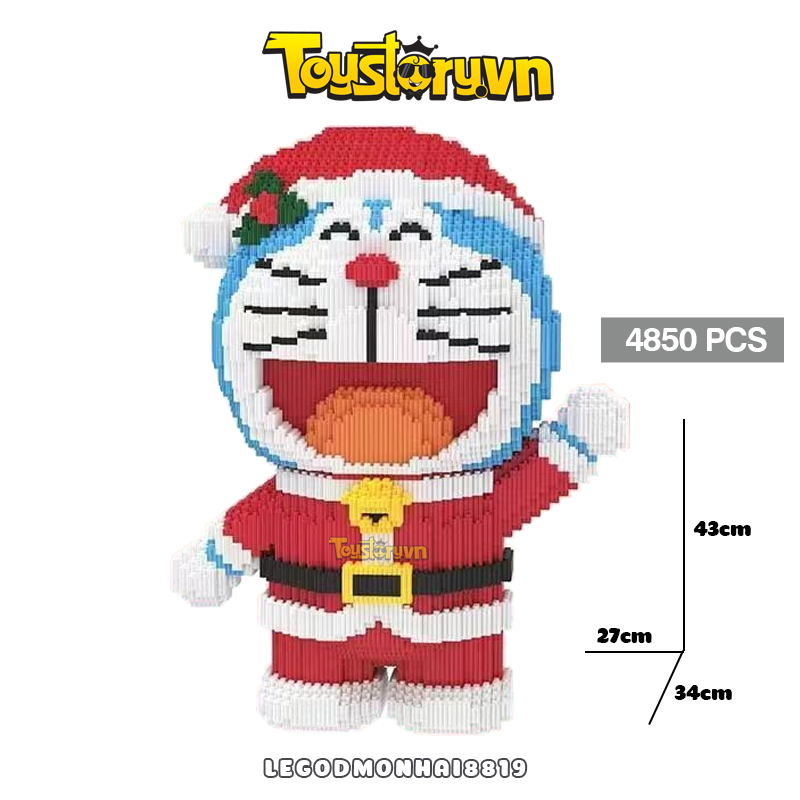 Lego Doraemon 43cm LEGODMONHAI8819