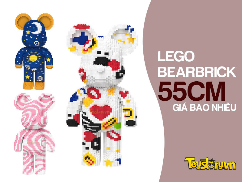 Lego Bearbrick 55cm giá bao nhiêu ?