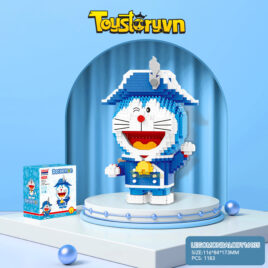 Lego Doraemon mini 17cm Đội mũ Ngự Lâm Quân LEGOMONBALODY16135